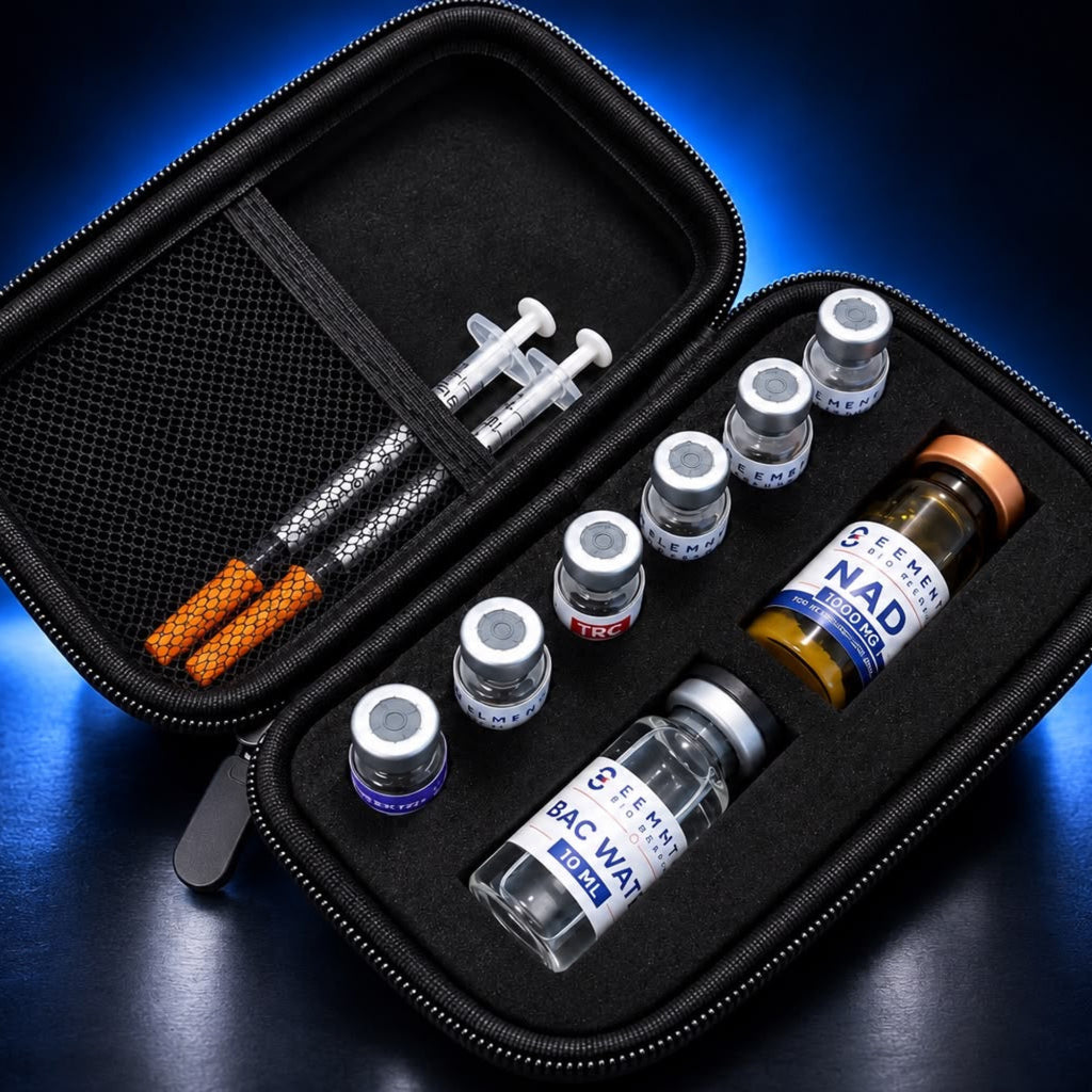 Premium Peptide Travel Case