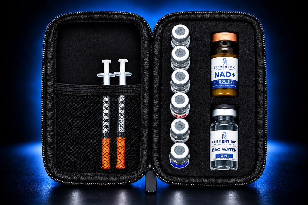 Premium Peptide Travel Case