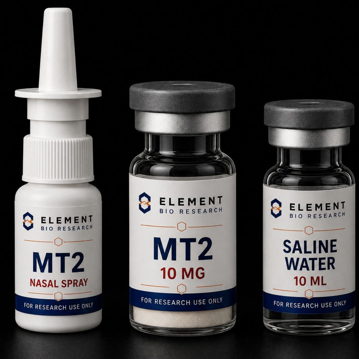Melanotan 2 With Nasal Spray & Saline Water